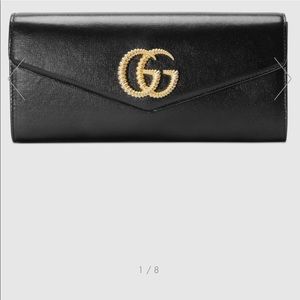 Red Gucci clutch